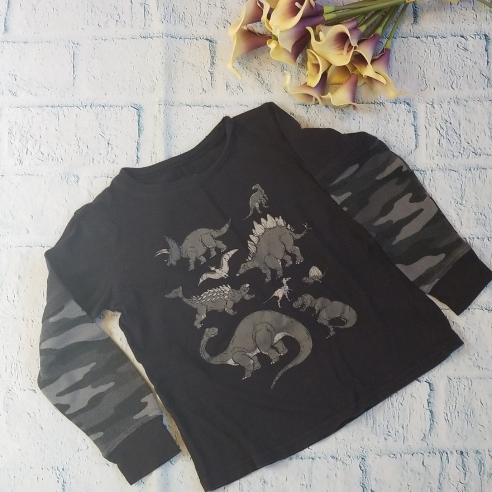 Jumping Beans Dino Graphic Long Sleeve T-shirt